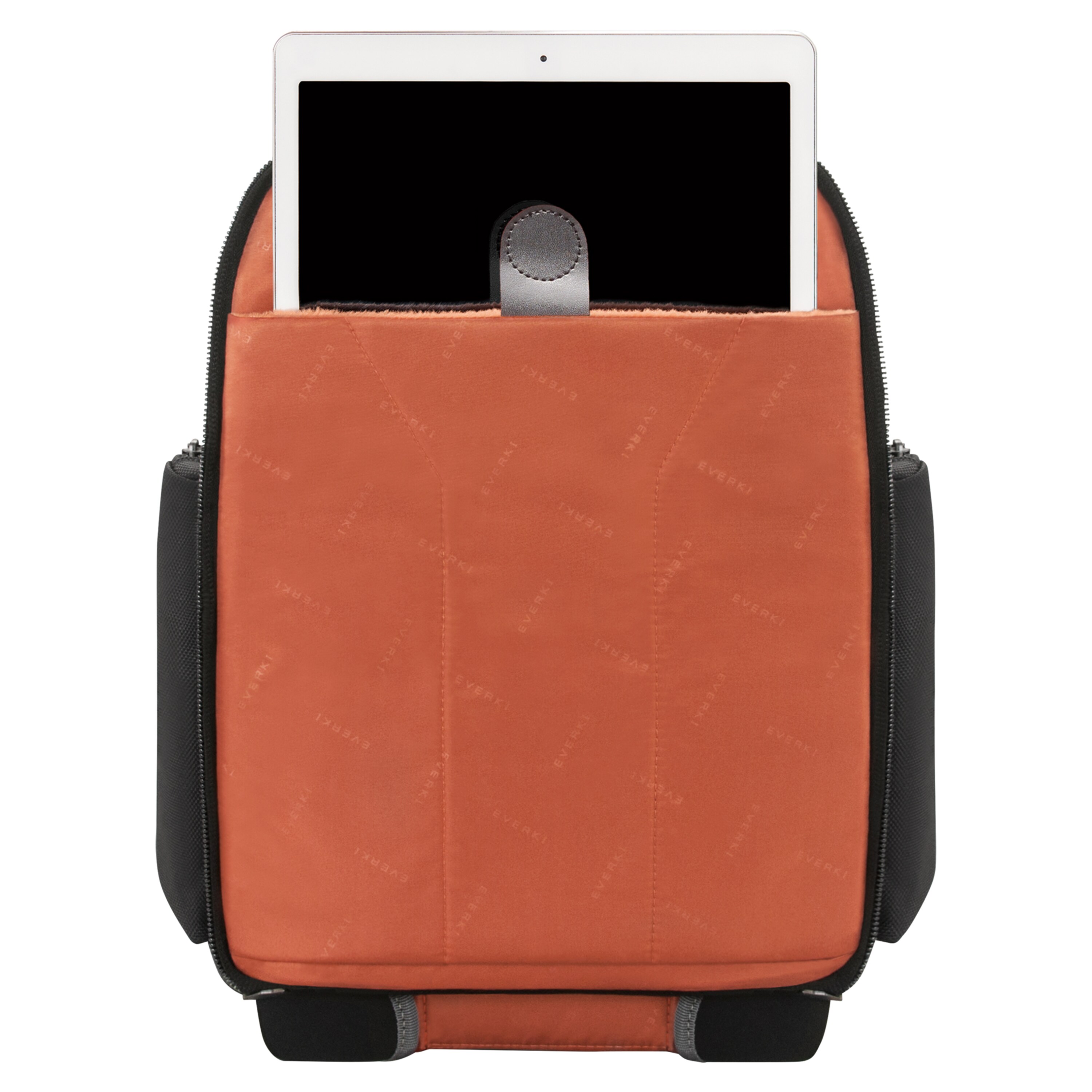 EVERKI Versa 2 Premium Laptop-Rucksack, für Geräte bis 14,1'', MacBook Pro 15'', hochwertige Lederakzente und -griffe, Eckenschutz