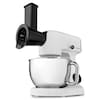MEDION® LIFE Digitale Küchenmaschine MD12600, 800 W Gleichstrommotor, Energiesparend, Ultraleise, Digitales Sensor-Touch-Display, 4,6 L Edelstahlschüssel, Inkl. Fleischwolf