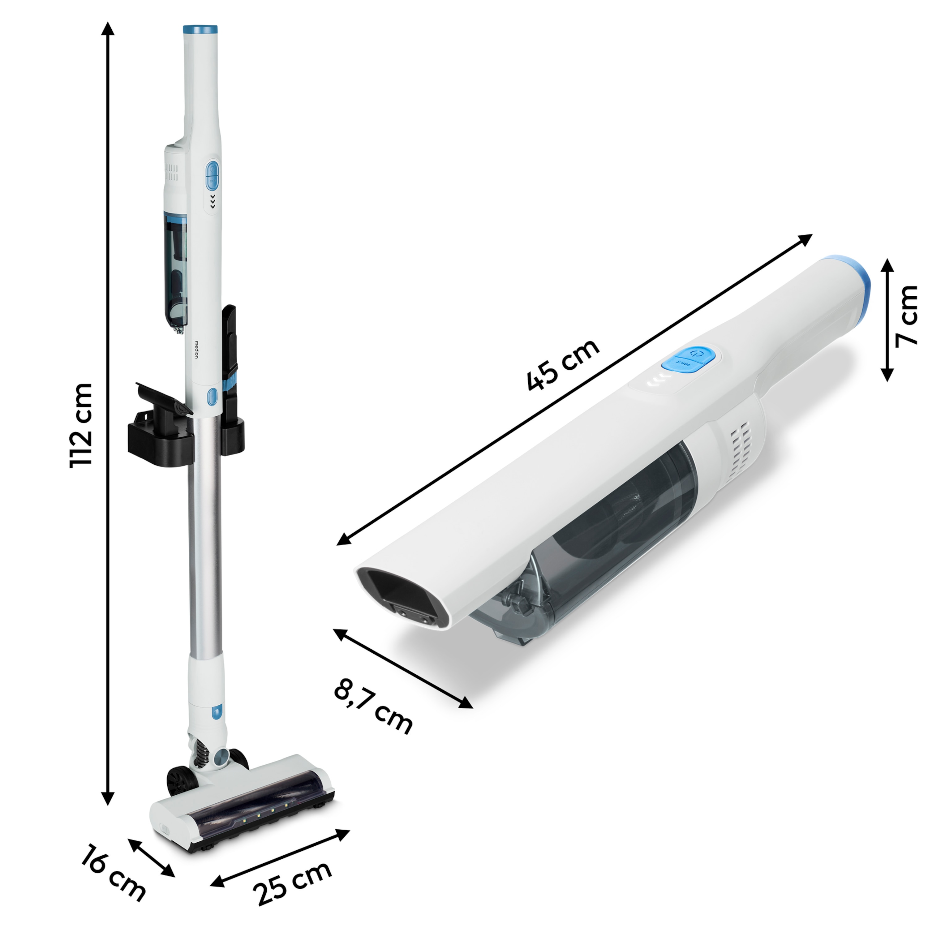 MEDION® LIFE P200 2in1 Handstaubsauger (MD11515)