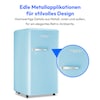 MEDION® LIFE® Retro-Kühlschrank MD 37800, 91 Liter Kühlraum, 38 dB, höhenverstellbare Füße, Energieverbrauch: 85 kWH/Jahr
