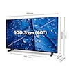 MEDION® LIFE® P14051 Smart-TV, 100,3 cm (40'') Full HD Display, HDR, PVR ready, Bluetooth®, Netflix, Amazon Prime Video & Disney+ App