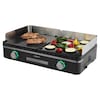 MEDION® LIFE Tischgrill mit Dual-Zonen-System (MD12027), 2,400 Watt, 2 abnehmbare Platten, LED-Statusanzeige (weiß, rot, grün), IPX4-Schutz