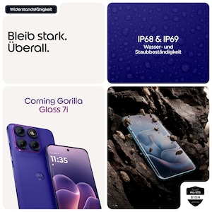 MOTOROLA edge 70 fusion 5G, 256 GB, Orient Blue (XT2605-1)