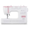 MEDION® LIFE® Freiarm-Nähmaschine SM60 (MD10689), einstellbare Stichlänge und Stichbreite, automatischer Einfädler, 60 verschiedene Stichmuster, integriertes Zubehörfach, 60 Watt Motorleistung