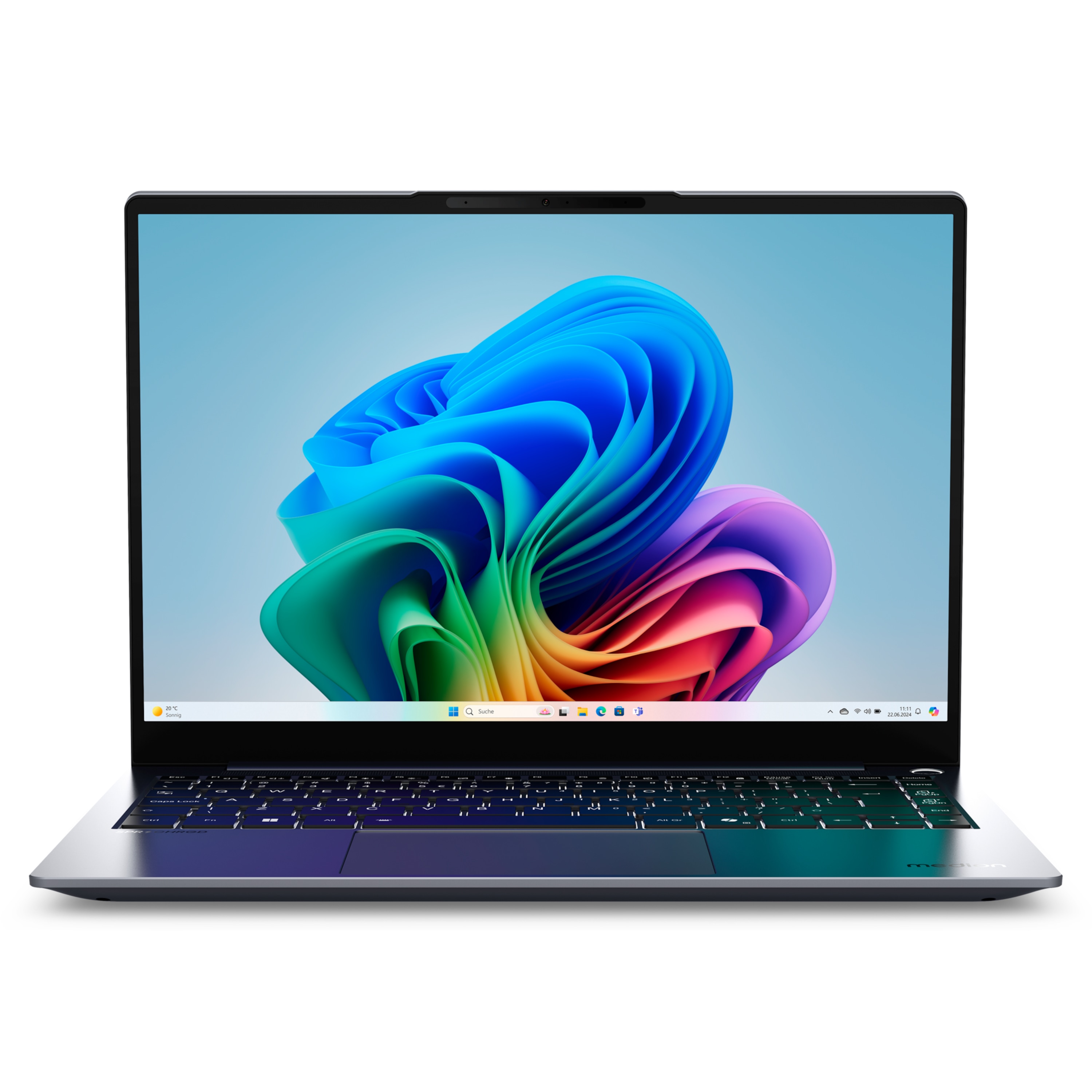 MEDION® SPRCHRGD 14 S1 Elite; Copilot+ PC, Snapdragon® X Elite, Windows 11 Home, 35,56 cm (14“) 2,8K Display, 1 TB SSD, 32 GB RAM