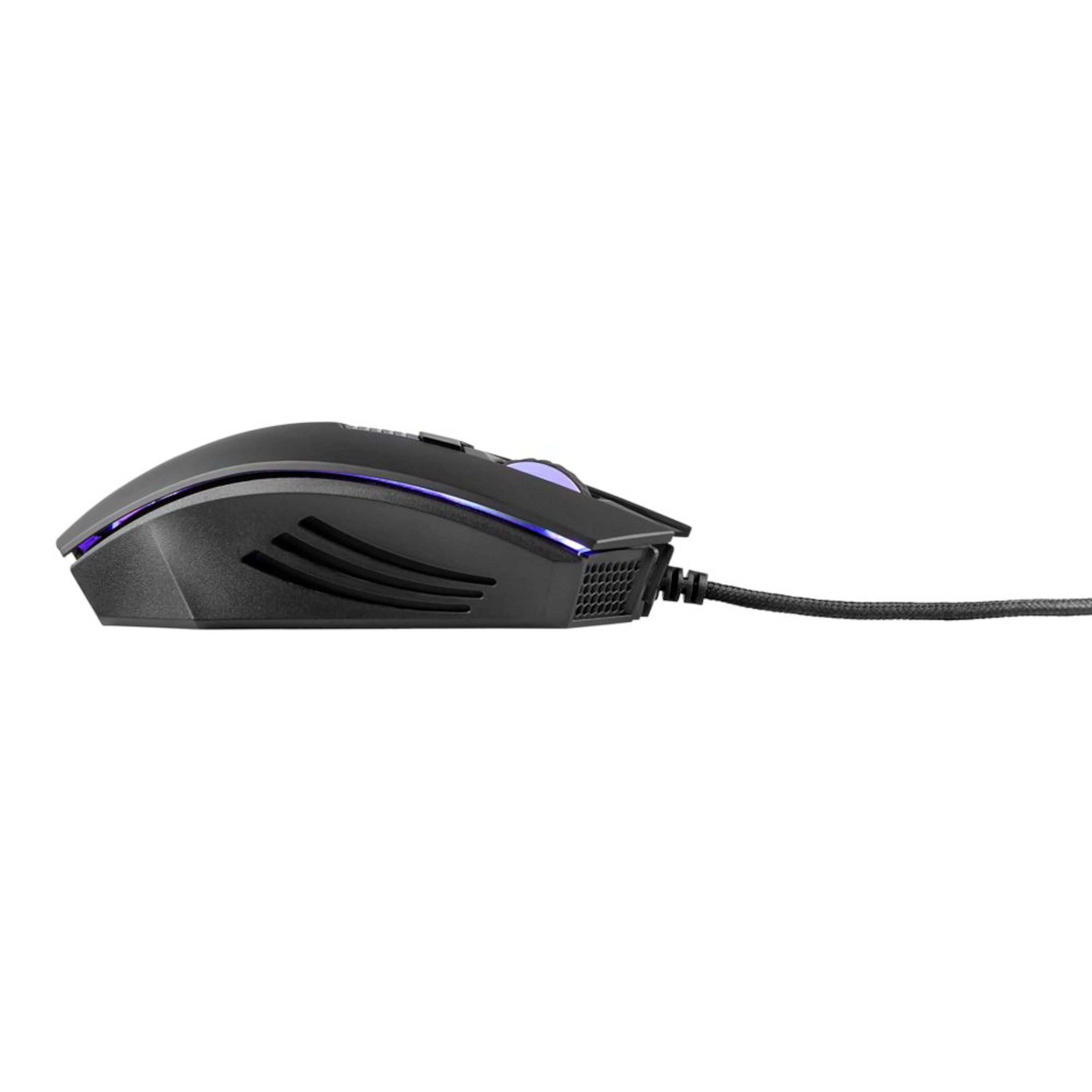 MEDION® E81091 6-Tasten Maus, mit LED-Beleuchtung, optische Auflösung bis zu 2.400 dpi, vergoldeter USB-Stecker