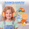 MEDION® LIFE HE-1 Kids Bluetooth Kinderkopfhörer, 3-stufiger Gehörschutz, bis zu 85 Std. Akkulaufzeit, MP3-Player, Bluetooth 5.4, AUX & microSD, LED-Lichtring, austauschbare Designs