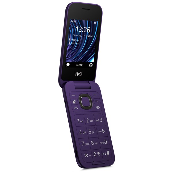 HMD 2660 Flip, 128 MB, Purple