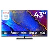 MEDION® LIFE MD 843400 Google TV™, 108 cm (43'') Ultra HD, HDR, Dolby Vision®, MEMC, PVR ready, Netflix, Amazon Prime Video, Bluetooth®, Dolby Atmos, DTS Virtual X, DTS X, HD Triple Tuner, CI+ Schnittstelle