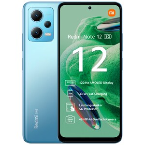 XIAOMI Redmi Note 12 5G, 128 GB, Ice Blue