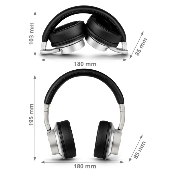 MEDION® LIFE® P62049 Bluetooth® Kopfhörer mit aktiver 