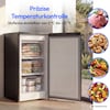 MEDION® LIFE Gefrierschrank MD370018 Schwarz, 85 L Nutzinhalt, 3 Türfächer, manuelle Abtauung, Temperaturbereich 0–5 °C, Energieklasse C, leiser Kompressorbetrieb (39 dB), wechselbarer Türanschlag