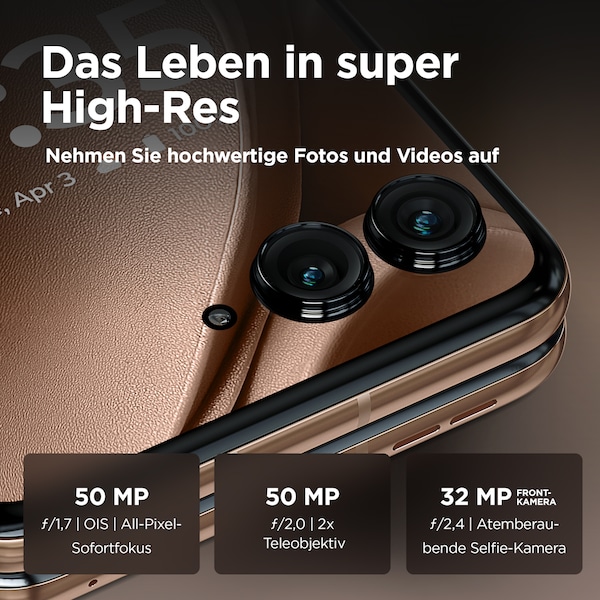 MOTOROLA razr50 Ultra 5G 512 GB, Mocha Mousse