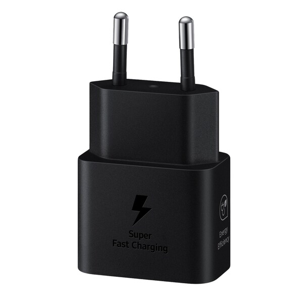 SAMSUNG Schnellladegerät T2510 USB-C 25W mit Datenkabel, Black