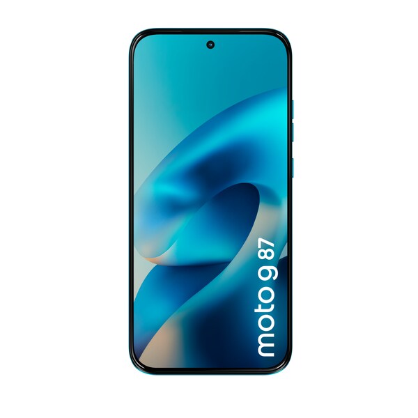 MOTOROLA moto g87 5G, 256 GB, Blue Atoll (XT2621-6) inkl. moto buds, Glacier Blue