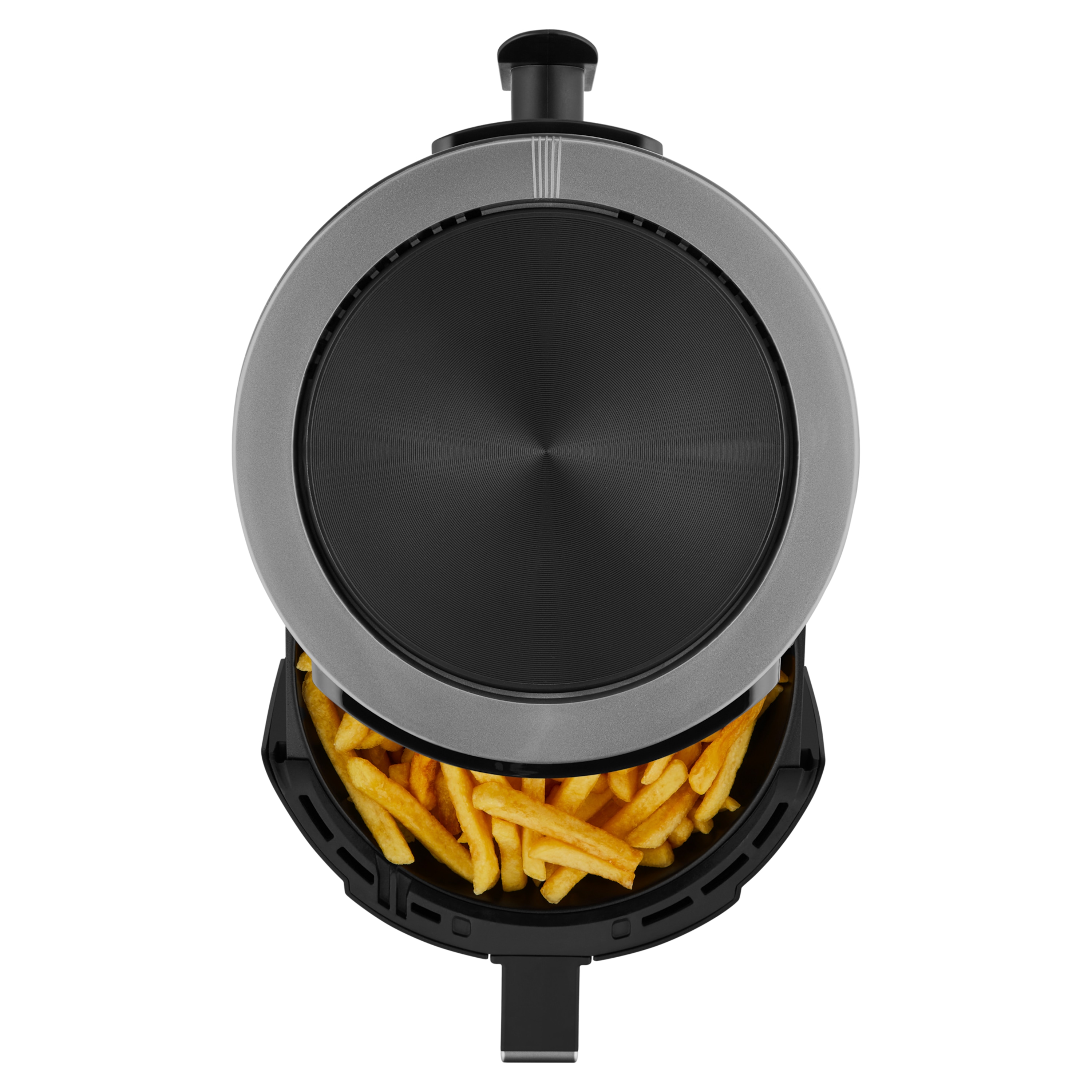 MEDION® LIFE HeißluftFritteuse P40 L (MD13030), 100 Rezepte in der Life+ App¹, Touch-Sensor- Bedienfeld, 4,7 Liter Fassungsvermögen, 8 Automatikprogramme,1.500 Watt, 60 min. Timer, 100