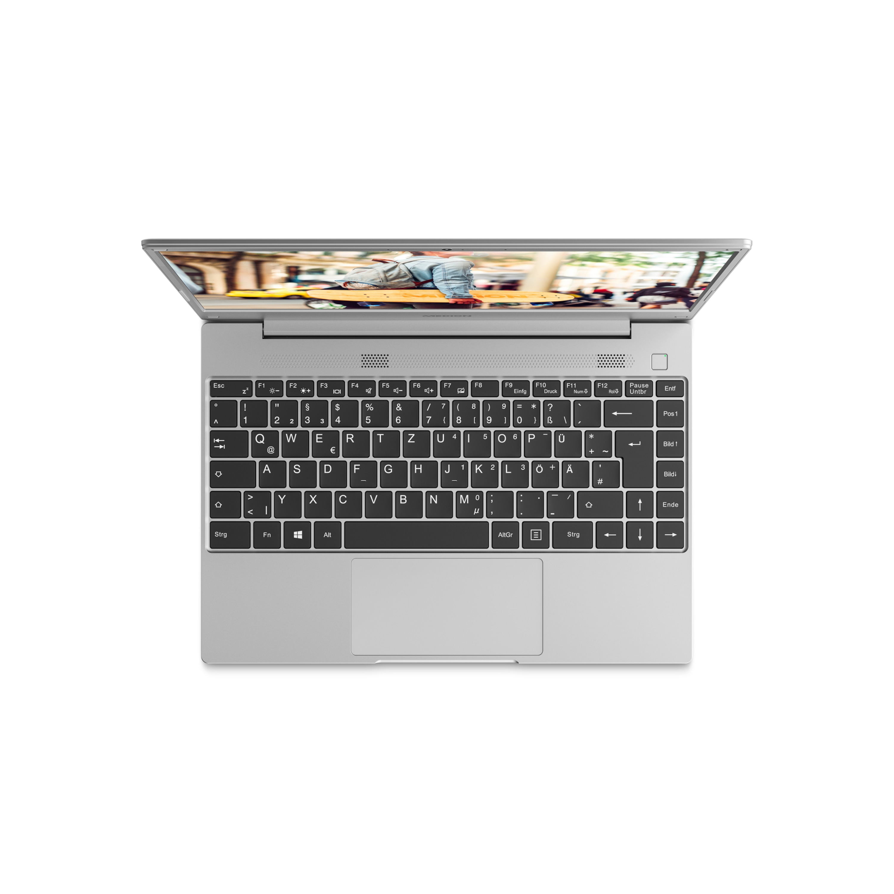 MEDION® E13204 Laptop, Intel® Pentium® Silver N5030, Windows 11 Home (S Modus), 33,7 cm (13,3'') FHD Display, 128 GB SSD, 4 GB RAM