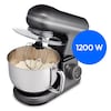 MEDION® LIFE® Digitale Küchenmaschine MD18420, 1.200 W, 8 Geschwindigkeitsstufen, Digitales Sensor-Touch-Display, inkl. Eisschüssel