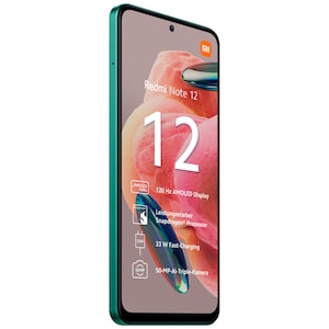 XIAOMI Redmi Note 12, 64 GB, Mint Green