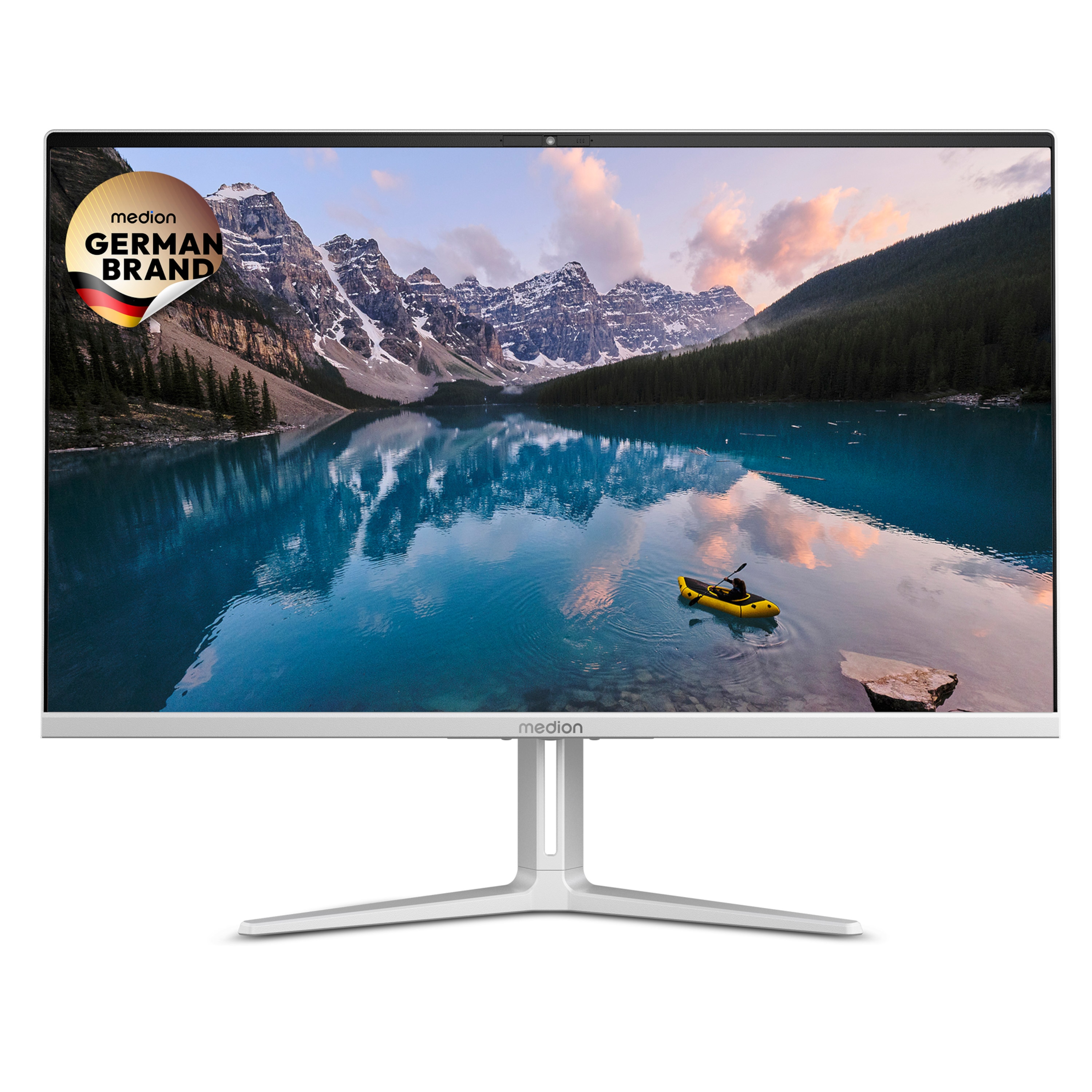 MEDION® Signium 27 S1 All-in-One PC, Intel® Core™ 5 210H, Windows 11 Home, 68,6 cm (27") FHD Display, 1 TB SSD, 16 GB RAM, Aluminium-Design