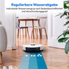 MEDION® Saugroboter mit Absaugstation X23 SW+, Wischfunktion, Lasernavigation, 5.000 Pa Saugkraft, No Go & Go Bereiche, präzise Kartenerstellung, mehrere Etagen, App-Steuerung