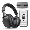 MEDION® Over Ear-Kopfhörer LIFE HX-1 Pro anthrazit, bis zu 190 Stunden Akkulaufzeit, Hybrid Active Noise Cancelling, 7 EQ-Presets + 1 App-Preset, Bluetooth® 6.0 wireless technology, IPX4 Spritzwasserschutz