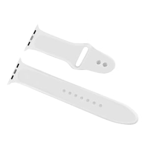 RENEWD Watch Series 5 40 mm, weiß/silber