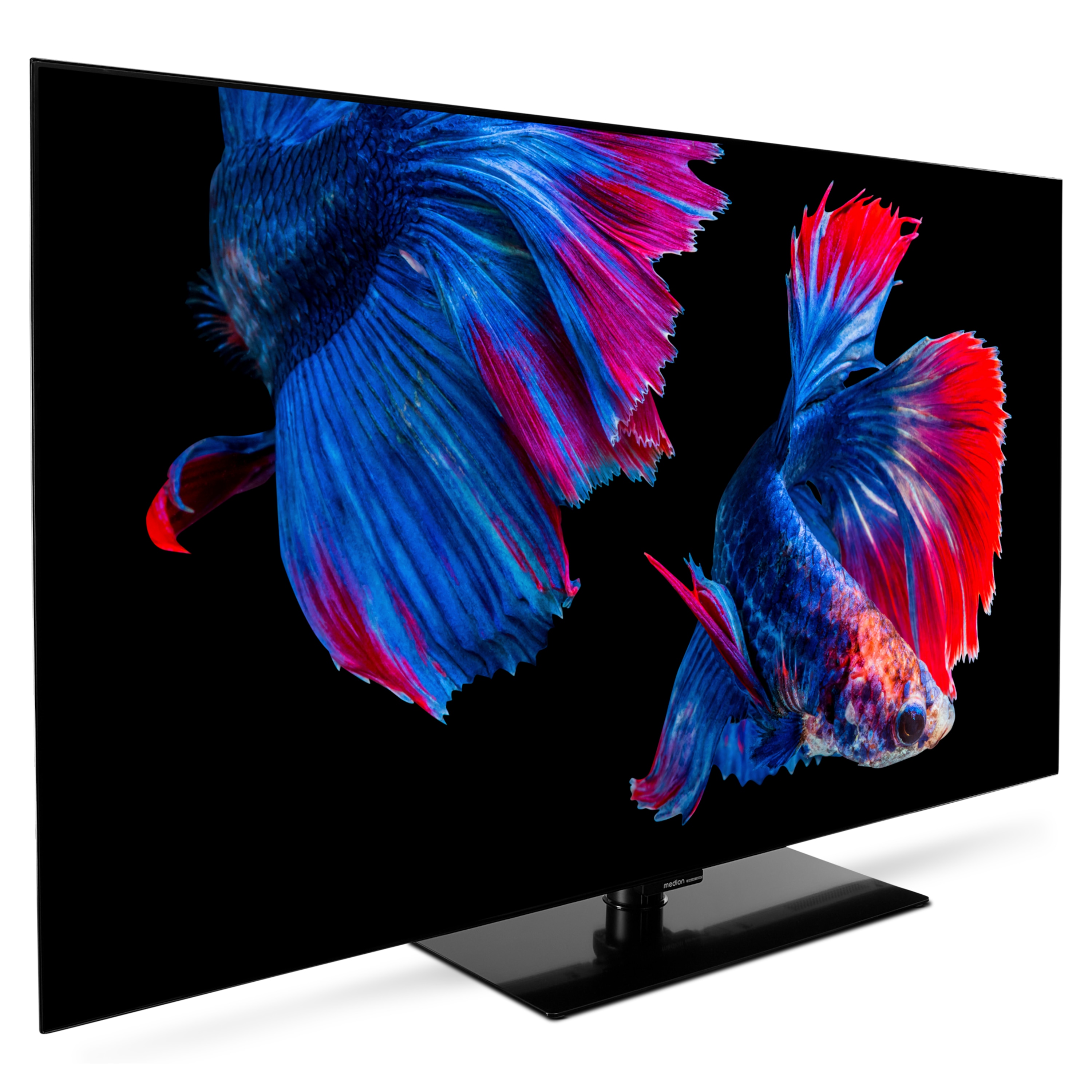 MEDION® LIFE X8552508 (MD 855901) OLED TiVo Smart-TV, 138,8 cm (55'') Ultra HD Display, HDR, Dolby Vision®, MEMC, Micro Dimming, PVR ready, TiVo Medienportal, NETFLIX, Amazon Prime Video App, Bluetooth®
