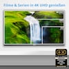 MEDION® LIFE® X14333 (MD 31945) LCD Smart-TV, 108 cm (43'') Ultra HD Display +MEDION® LIFE®E62003 (MD43058) Funkkopfhörer - ARTIKELSET