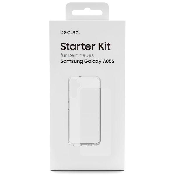 SAMSUNG (Powered by Samsung) Starter Kit aus Cover & Schutzfolie - Samsung Galaxy A05s Zubehör