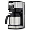 MEDION® LIFE Kaffeemaschine mit Thermoskanne MD11019, 900 Watt Leistung, bis zu 10 Tassen, Timer-Funktion, Touch-Sensir-Bedienfeld