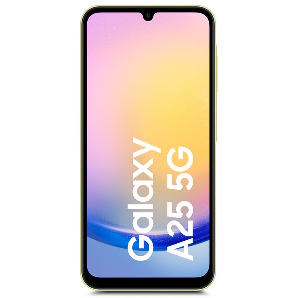 SAMSUNG Galaxy A25 5G, 128 GB, Yellow
