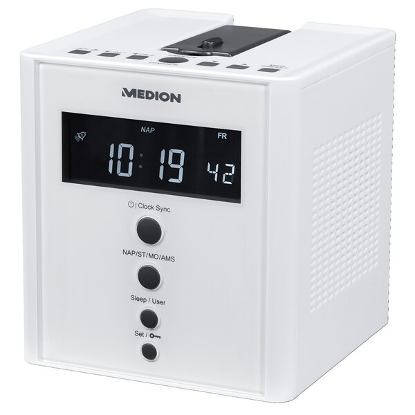 MEDION® LIFE® E66395 Projektions Uhrenradio, Projektion
