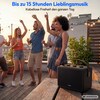 MEDION® LIFE BXO-1 Bluetooth® Lautsprecher schwarz, 2 x 15W RMS, integrierter Akku mit bis zu 15 Stunden Laufzeit, Bluetooth® 5.3, robustes & mobiles Design
