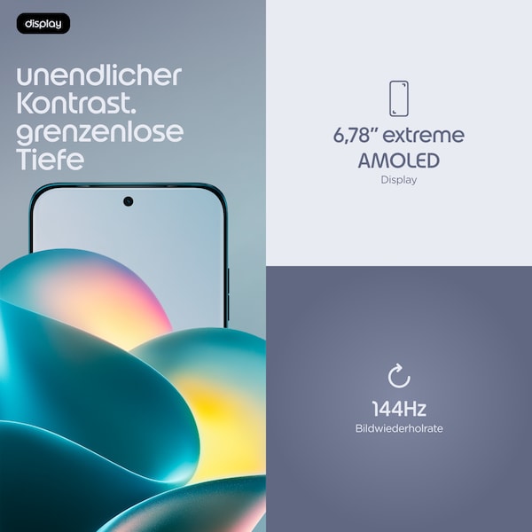 MOTOROLA Moto Edge 70 Plus, 256 GB, Milky Blue (XT2627-6)