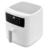MEDION® LIFE® P10 XL Duo Heißluftfritteuse MD 11750, 100 Rezepte in der Life+ App, mit 2 Heizelementen, 2.150 W Gesamtleistung, ölfreies Frittieren, 9 Automatikprogramme, 6,8 L Nutzinhalt