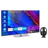 MEDION® LIFE® X16522 163,9 cm (65'') Ultra HD Smart-TV + E62003 Funkkopfhörer - ARTIKELSET