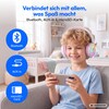 MEDION® LIFE HE-1 Kids Bluetooth Kinderkopfhörer, 3-stufiger Gehörschutz, bis zu 85 Std. Akkulaufzeit, MP3-Player, Bluetooth 5.4, AUX & microSD, LED-Lichtring, austauschbare Designs