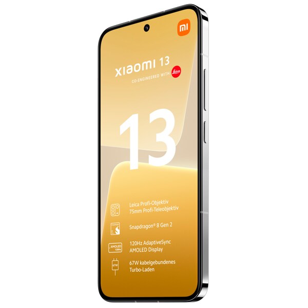 XIAOMI 13, 5G, 256 GB, 8 GB RAM, Weiß