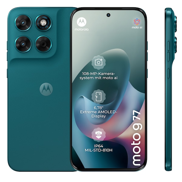 MOTOROLA moto g77, 256 GB, Pantone Shaded Spruce (XT2621-4)