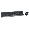 MEDION® LIFE® E81072 Kabelloses Tastatur-/Mausset, 2.4 GHz Funktechnologie, Tastatur mit Batteriestatusanzeige, optische 3-Tasten Maus mit Scrollrad, elegantes Design