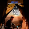 MEDION® LIFE Camping Ventilator E10 TF, 20 W Leistung, 5 Geschwindigkeitsstufen, 110° Oszillation, 10.000 mAh Akku, als Powerbank nutzbar, LED