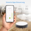 MEDION® Saugroboter S05 SW, App- und Alexa-Steuerung, Saugen und Wischen gleichzeitig, intelligente Navigation, langlebiger BLDC-Motor, 2.000 Pa Saugkraft