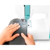 MEDION® LIFE® Digitale Nähmaschine SD36 (MD11881), einstellbare Stichlänge und Stichbreite, 270 Stichmuster, Integriertes Zubehörfach, 36 Watt Motorleistung