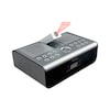MEDION® LIFE® P66358 DAB+ Uhrenradio mit Uhrzeitprojektion, LCD-Display mit Hintergrundbeleuchtung, DAB+& PLL-UKW Radio, manueller und automatischer Sendersuchlauf