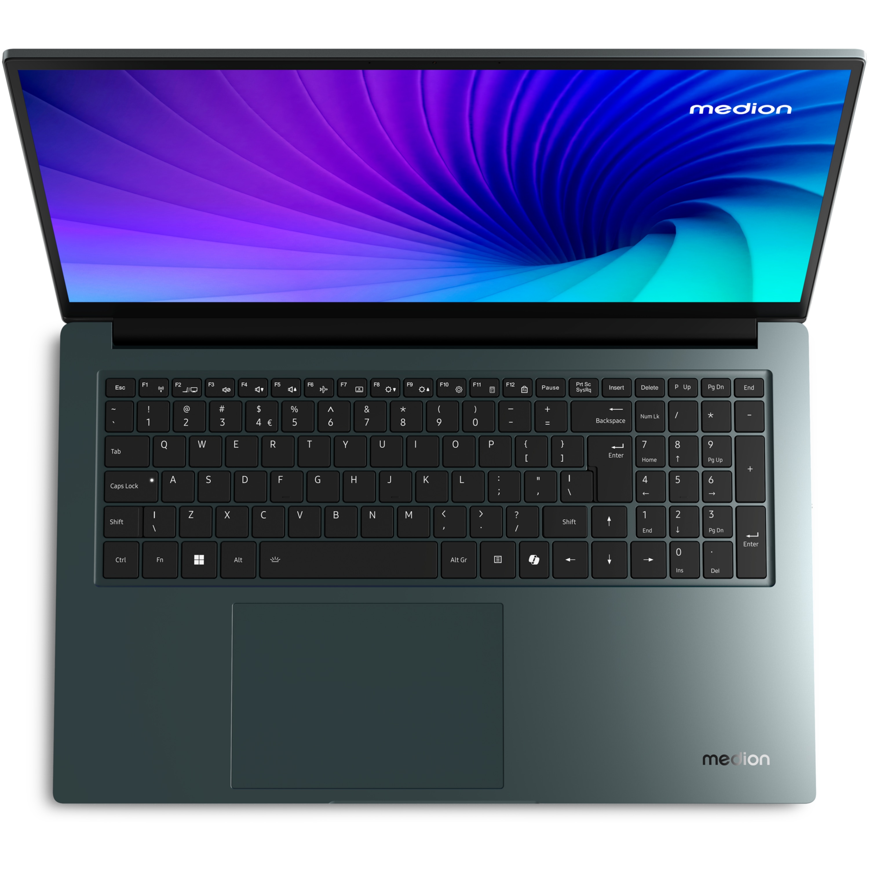 MEDION® S20 Laptop, Intel® Core™ Ultra 7 155H, Windows 11 Home, 43,9 cm (17,3") FHD Display, 1 TB SSD, 16 GB RAM