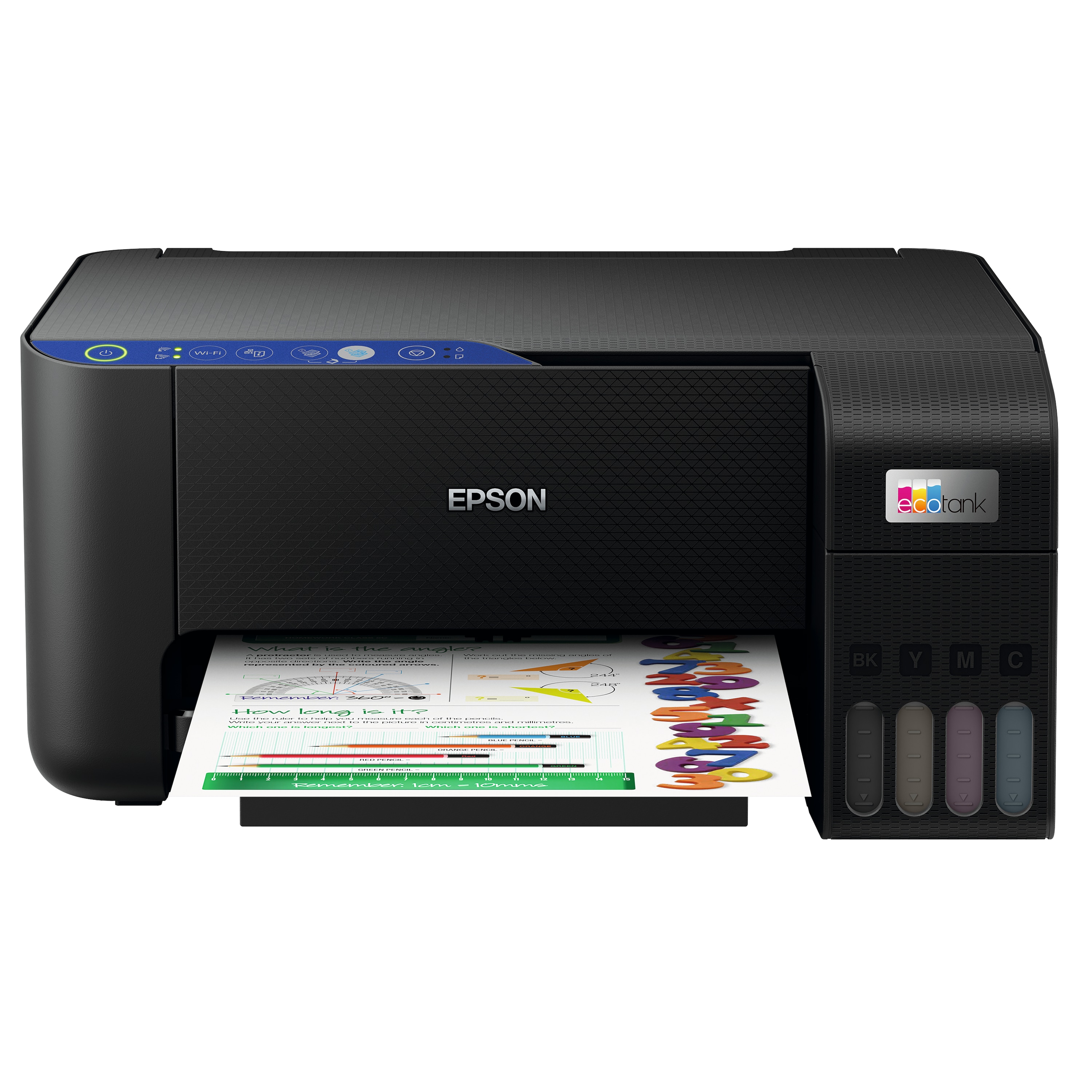 EPSON EcoTank ET-2811, Drucken, Kopieren, Scannen, Smart-Panel-App, maximale Druckgeschwindigkeit 33 Seiten/Min Schwarzweiß (Normalpapier), 15 Seiten/Min Farbe (Normalpapier)