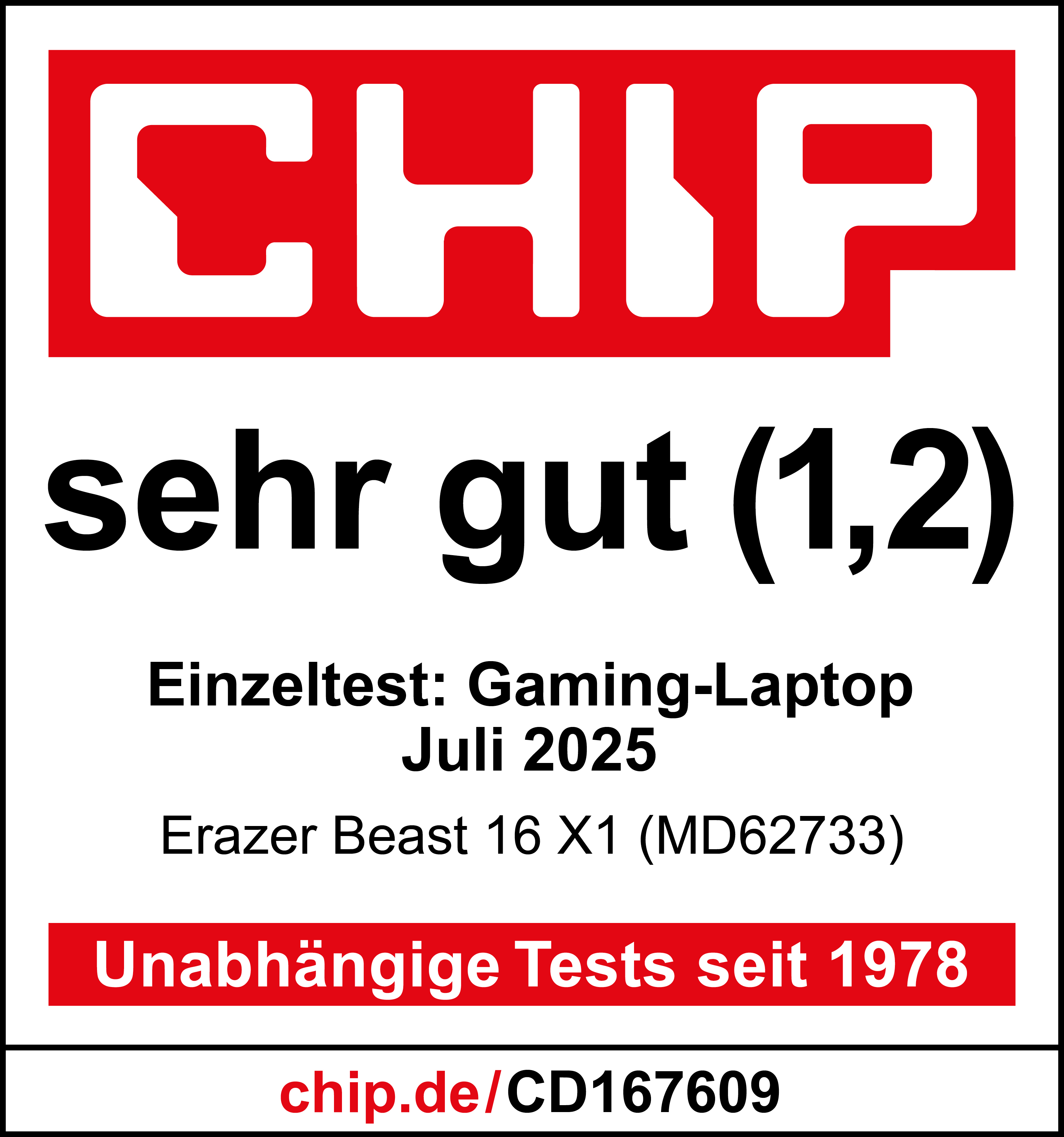 Erazer Beast 16 X1 Ultimate im Test
