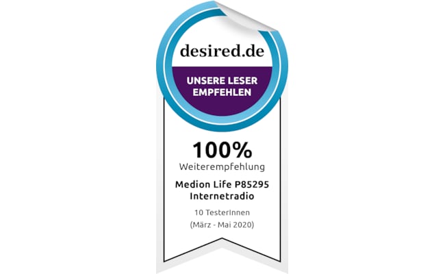 MEDION® LIFE® P85295 Stereo Internetradio, großes 8,1 cm (3 MEDION® LIFE® P85295 Stereo Internetradio, großes 8,1 cm (3