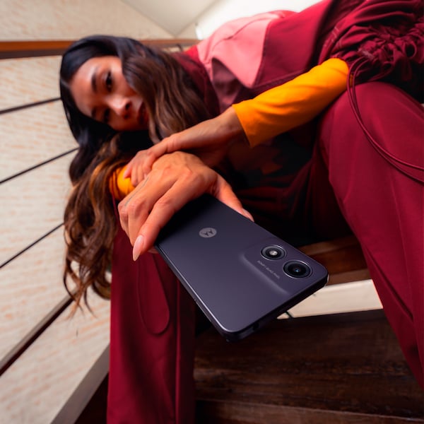 MOTOROLA moto g04s, 64 GB, Concord Black